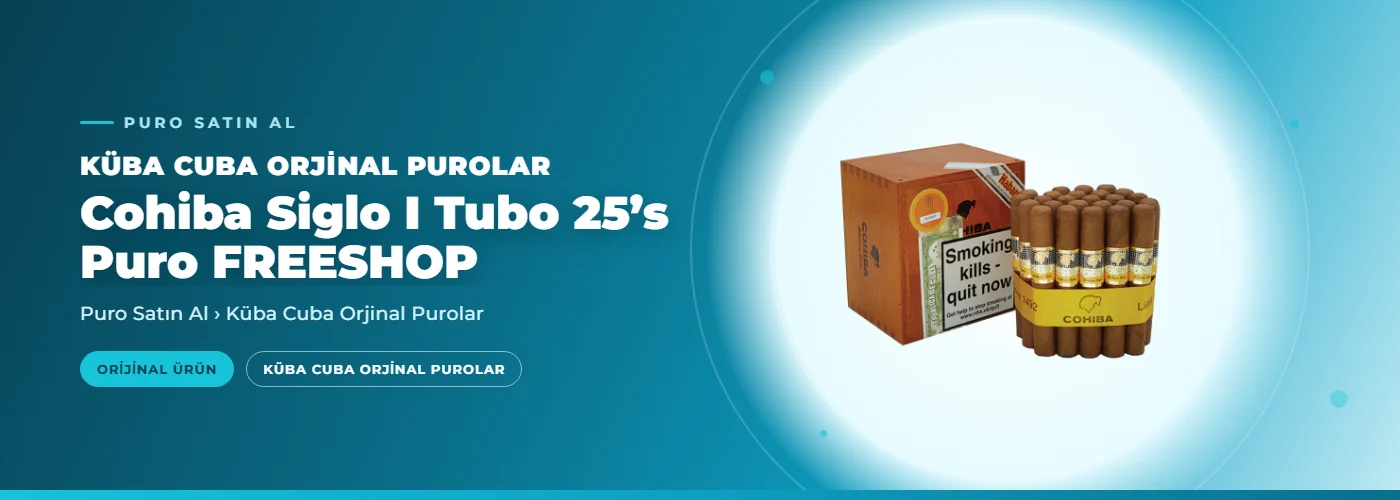Cohiba Siglo I Tubo 25’s Puro FREESHOP