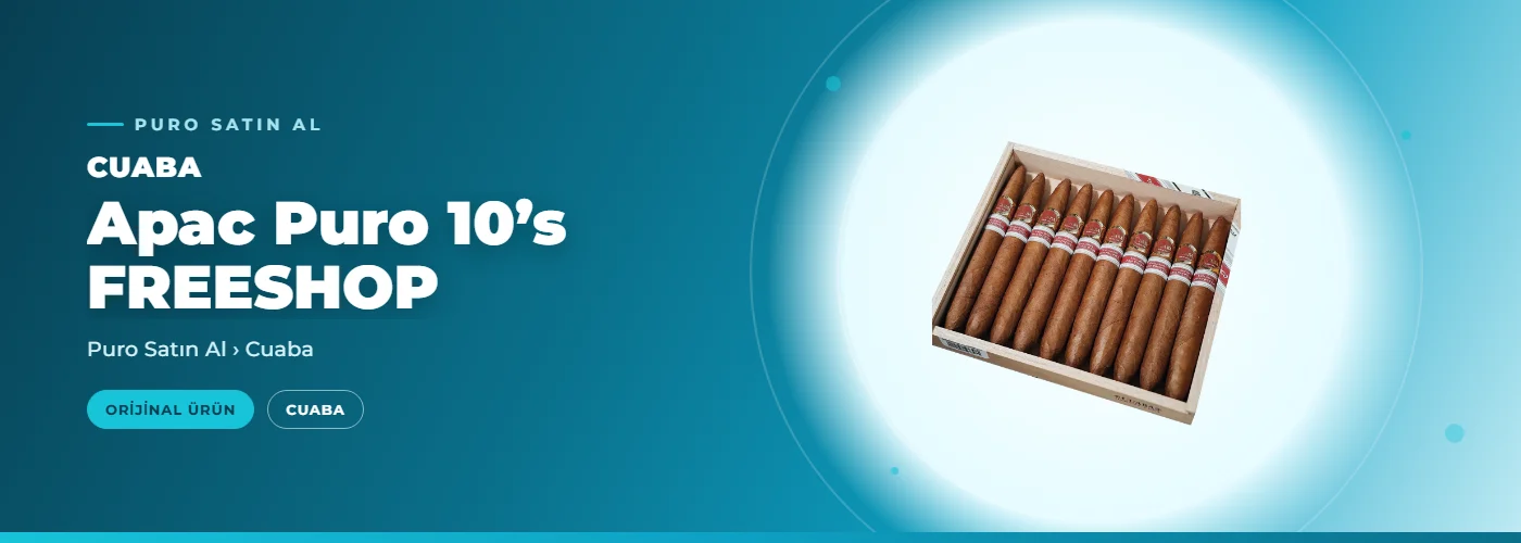 Cuaba Apac Puro 10’s FREESHOP