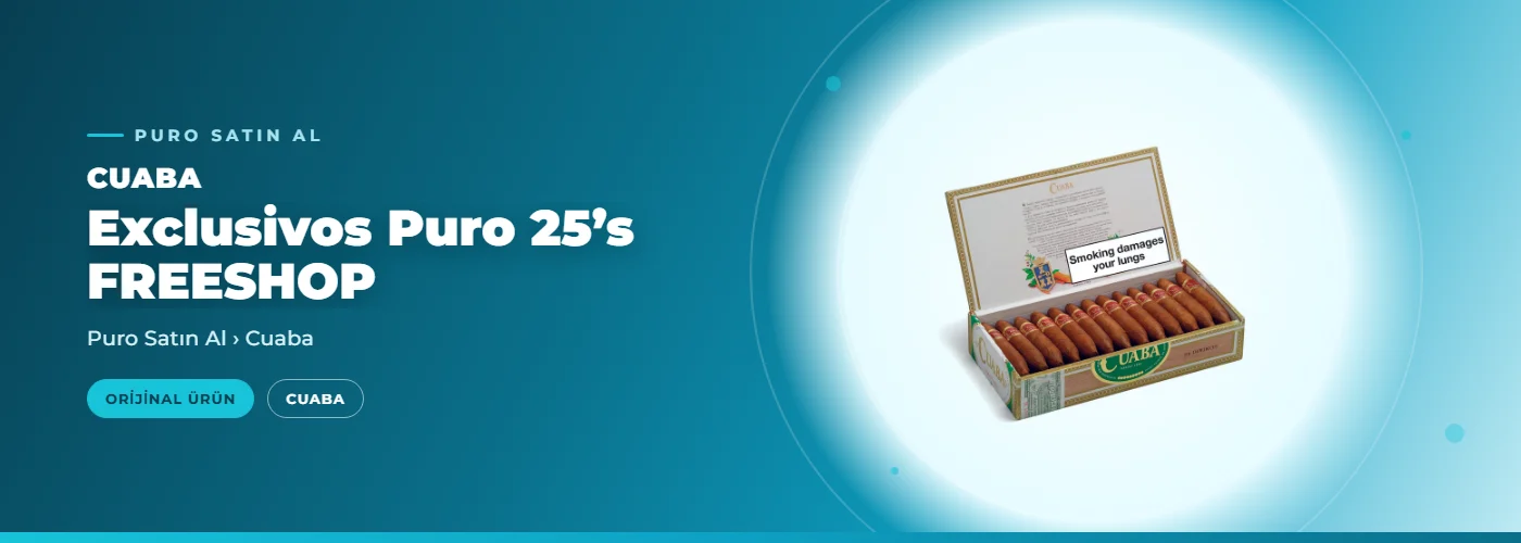 Cuaba Exclusivos Puro 25’s FREESHOP