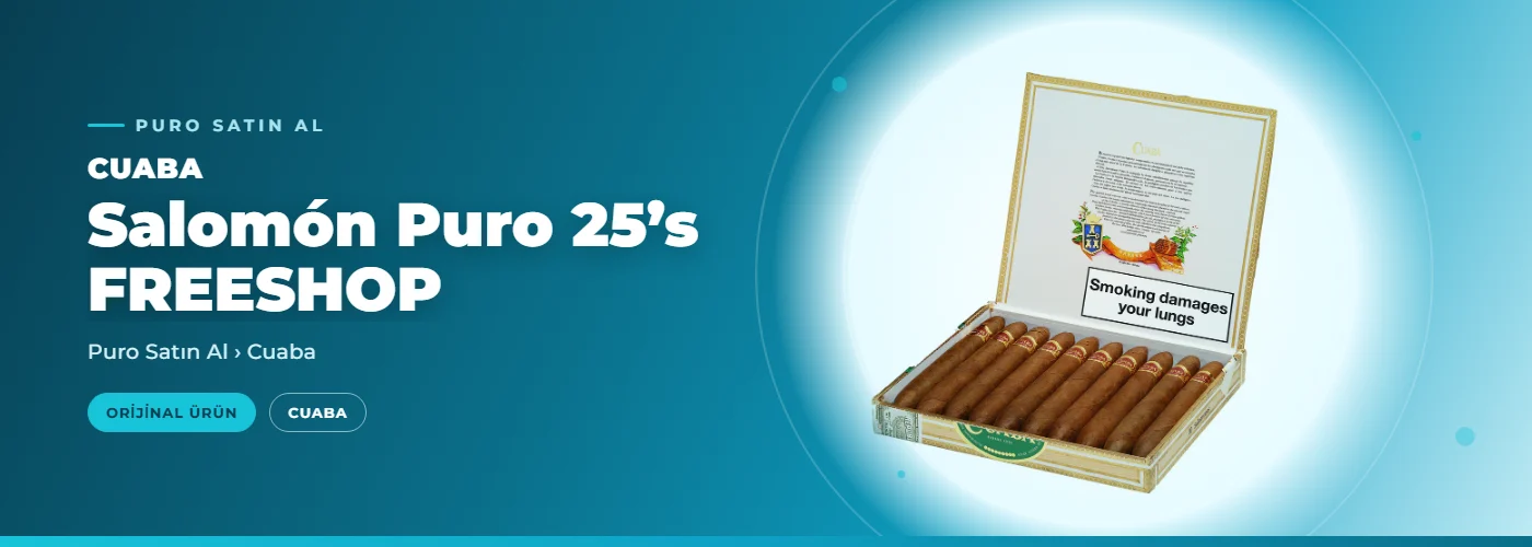 Cuaba Salomón Puro 25’s FREESHOP