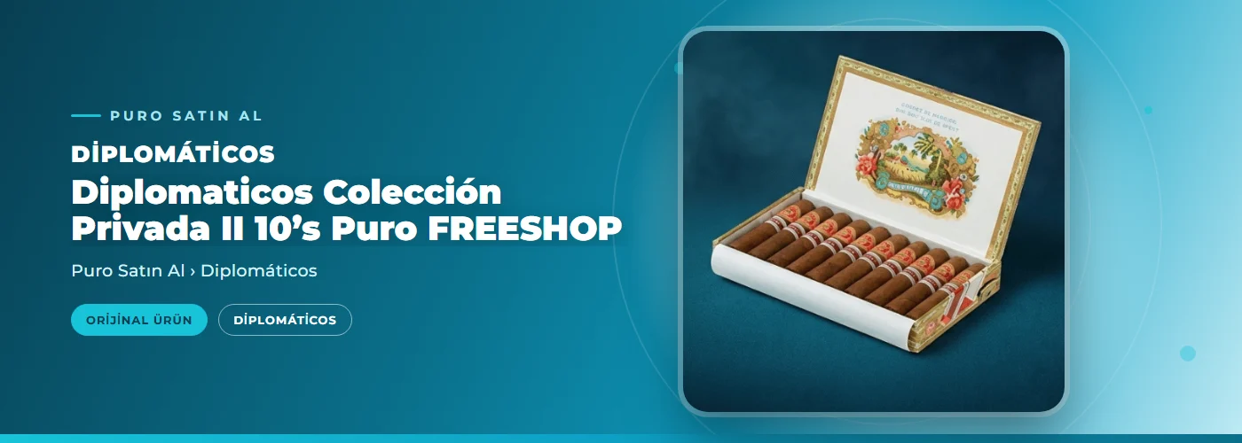 Diplomaticos Colección Privada II 10’s Puro FREESHOP
