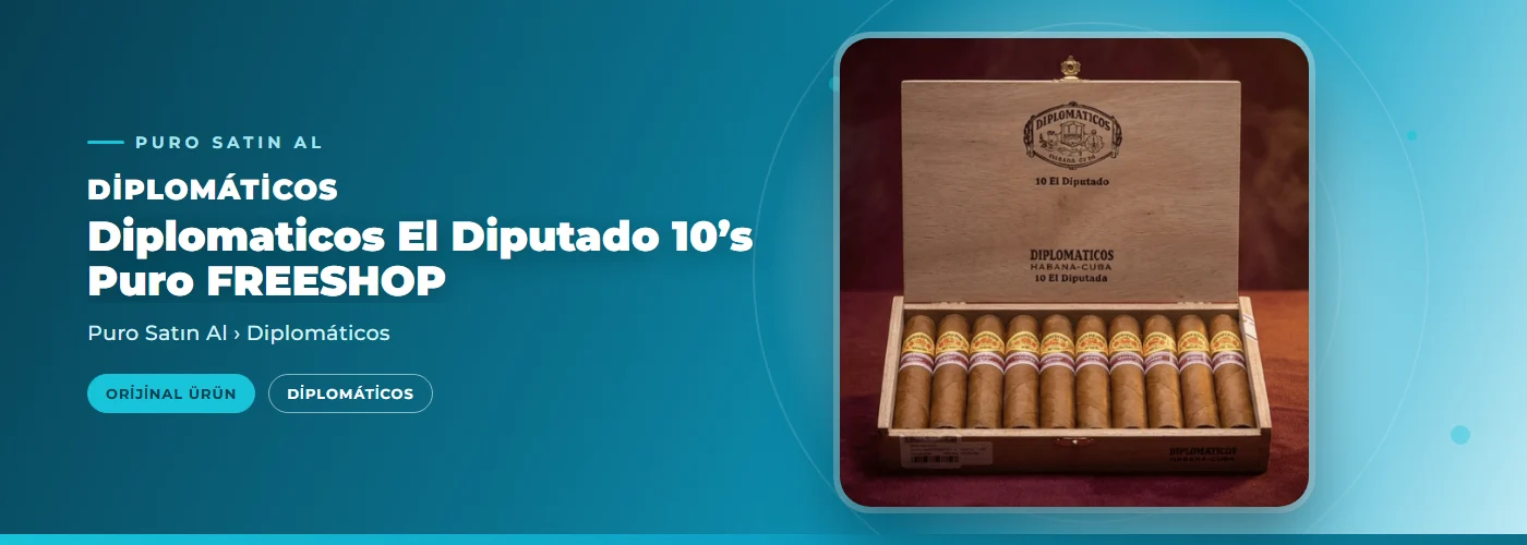 Diplomaticos El Diputado 10’s Puro FREESHOP