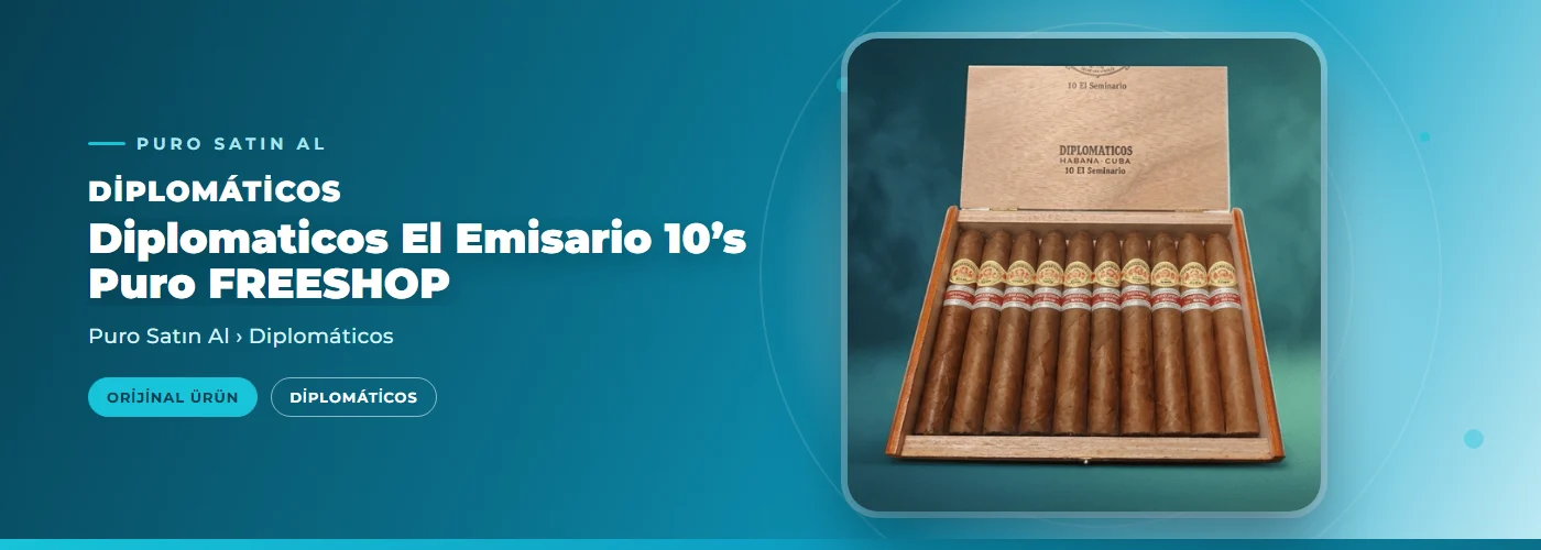 Diplomaticos El Emisario 10’s Puro FREESHOP