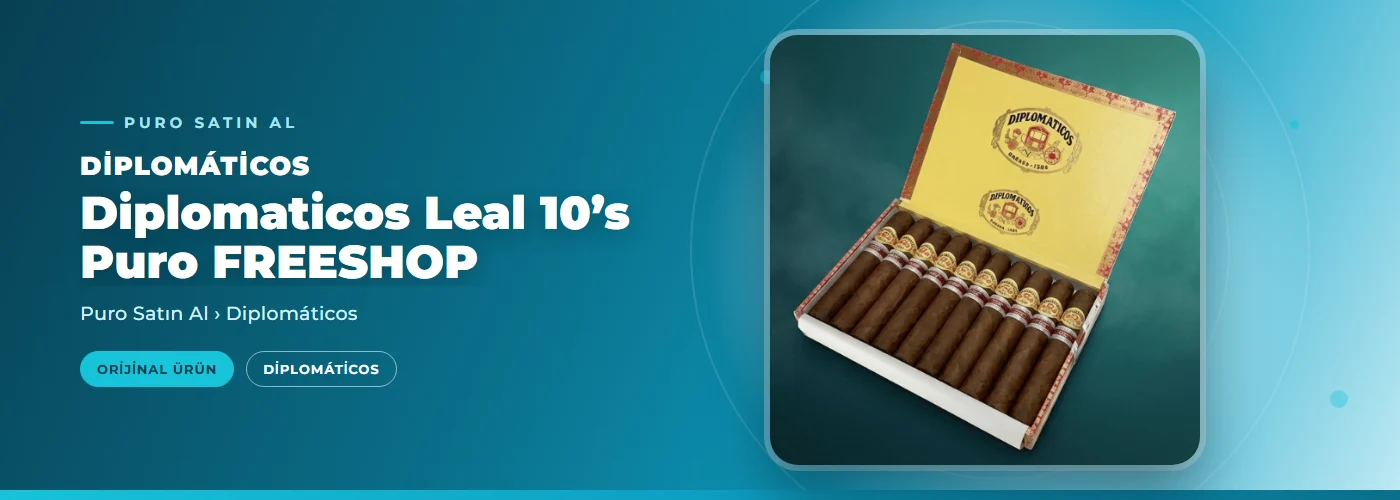 Diplomaticos Leal 10’s Puro FREESHOP