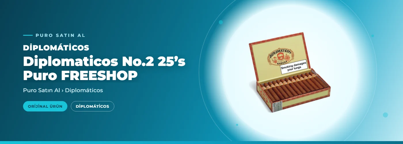 Diplomaticos No.2 25’s Puro FREESHOP