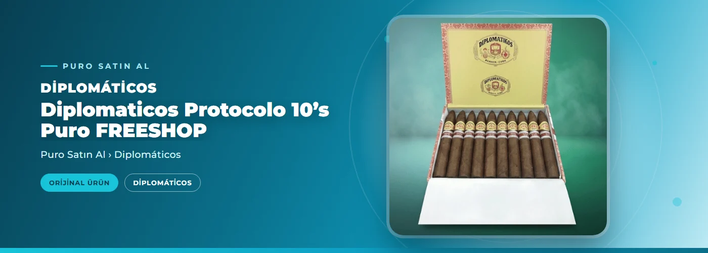 Diplomaticos Protocolo 10’s Puro FREESHOP