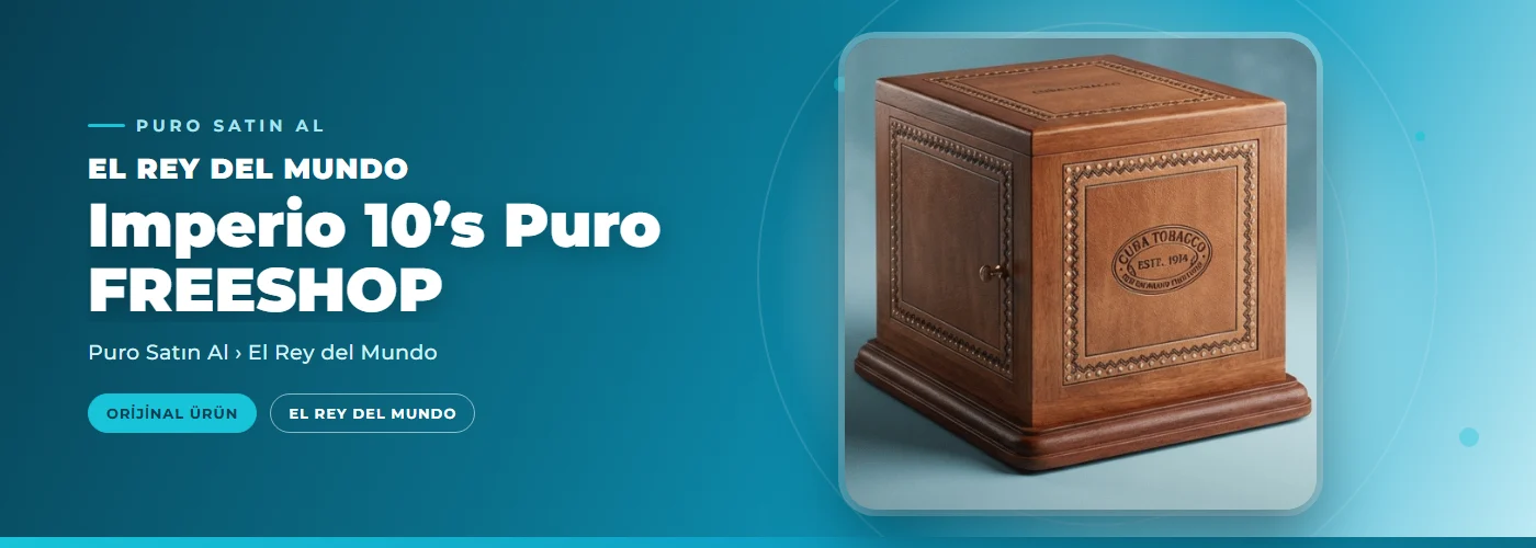El Rey Del Mundo Imperio 10’s Puro FREESHOP