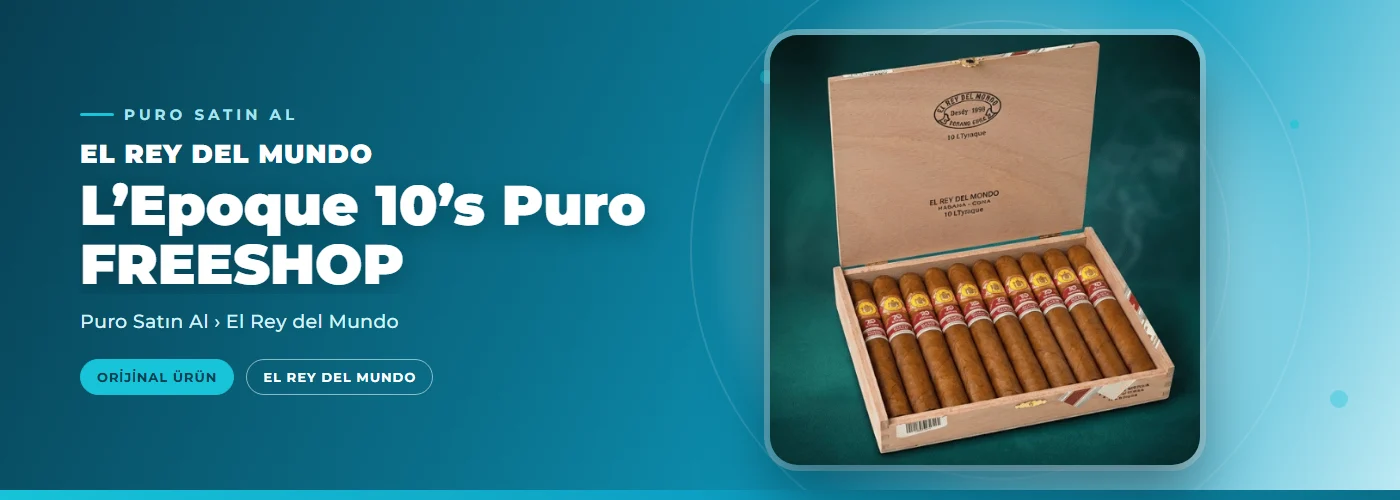 El Rey Del Mundo L’Epoque 10’s Puro FREESHOP