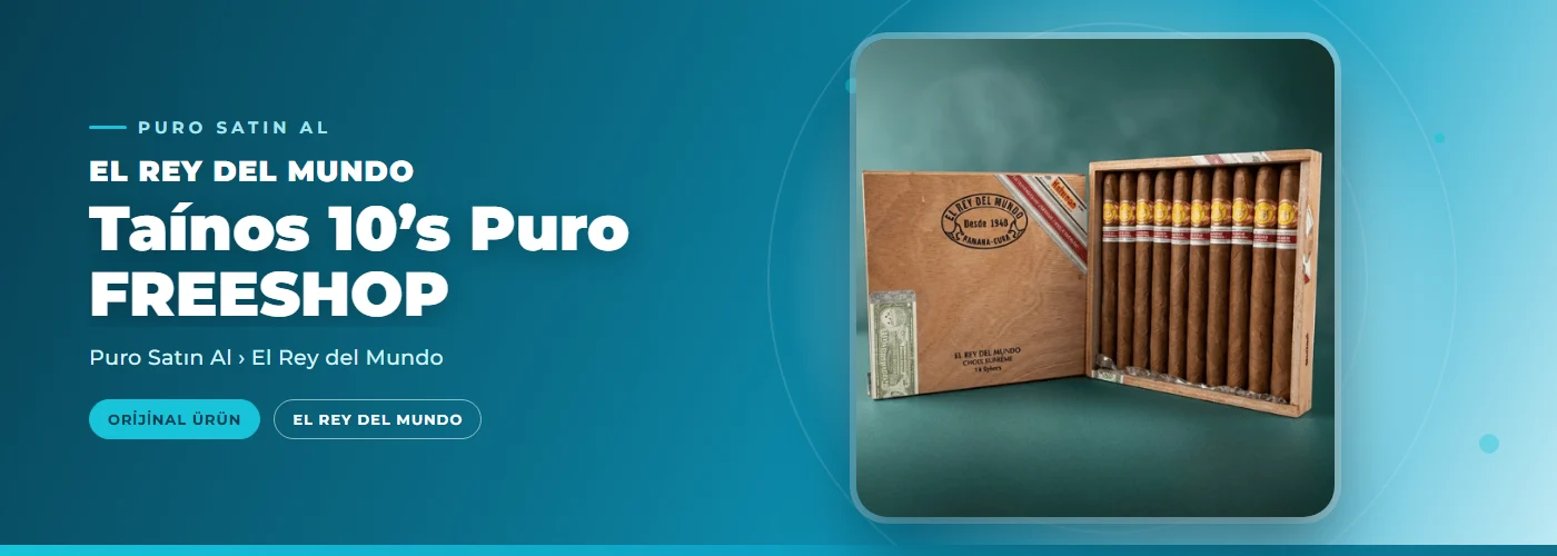 El Rey Del Mundo Taínos 10’s Puro FREESHOP