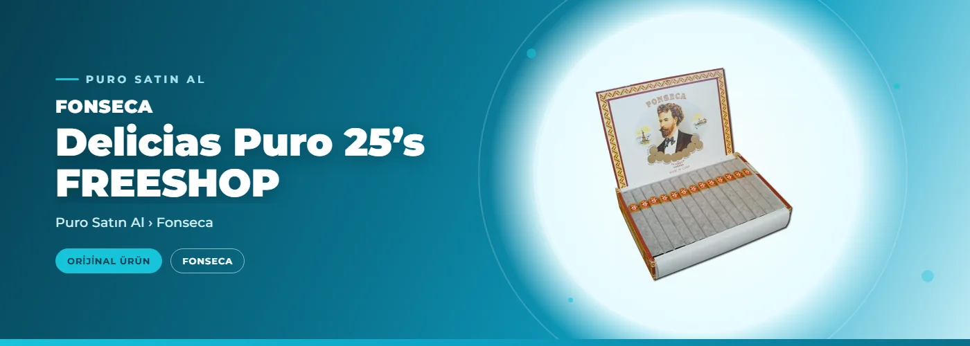 Fonseca Delicias Puro 25’s FREESHOP