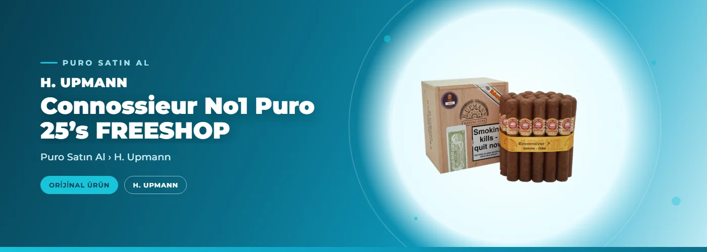 H. Upmann Connossieur No1 Puro 25’s FREESHOP