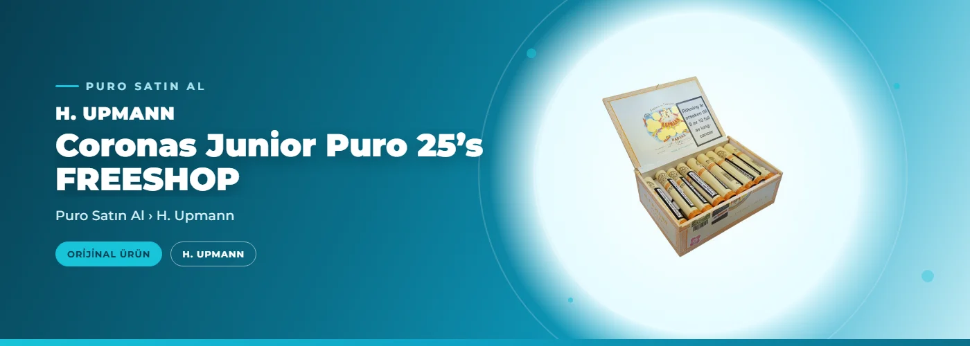 H. Upmann Coronas Junior Puro 25’s FREESHOP