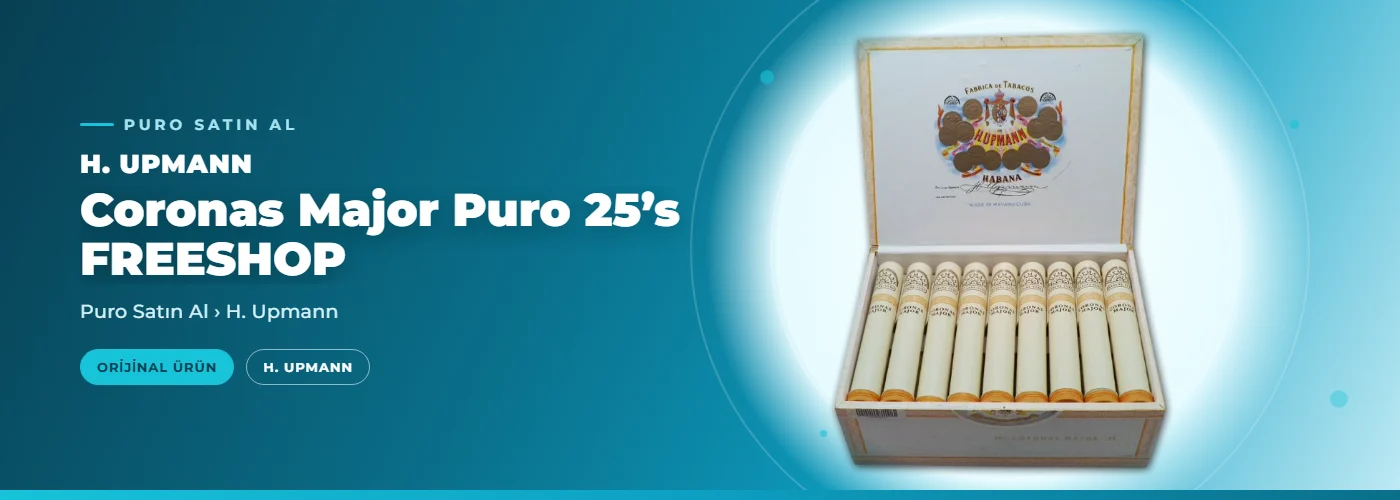 H. Upmann Coronas Major Puro 25’s FREESHOP