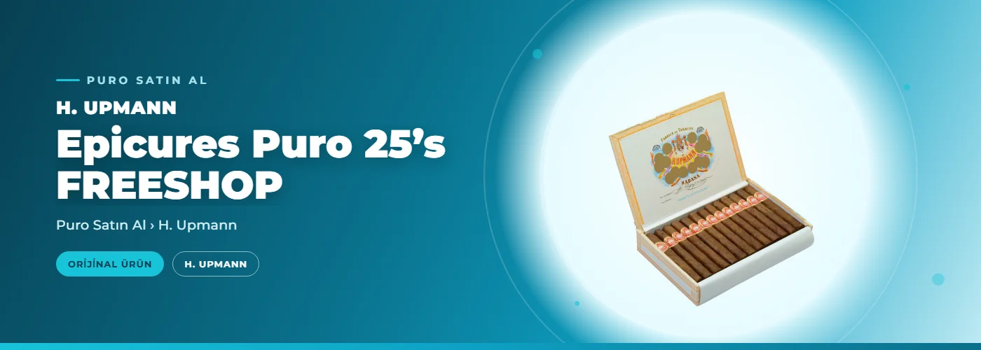 H. Upmann Epicures Puro 25’s FREESHOP