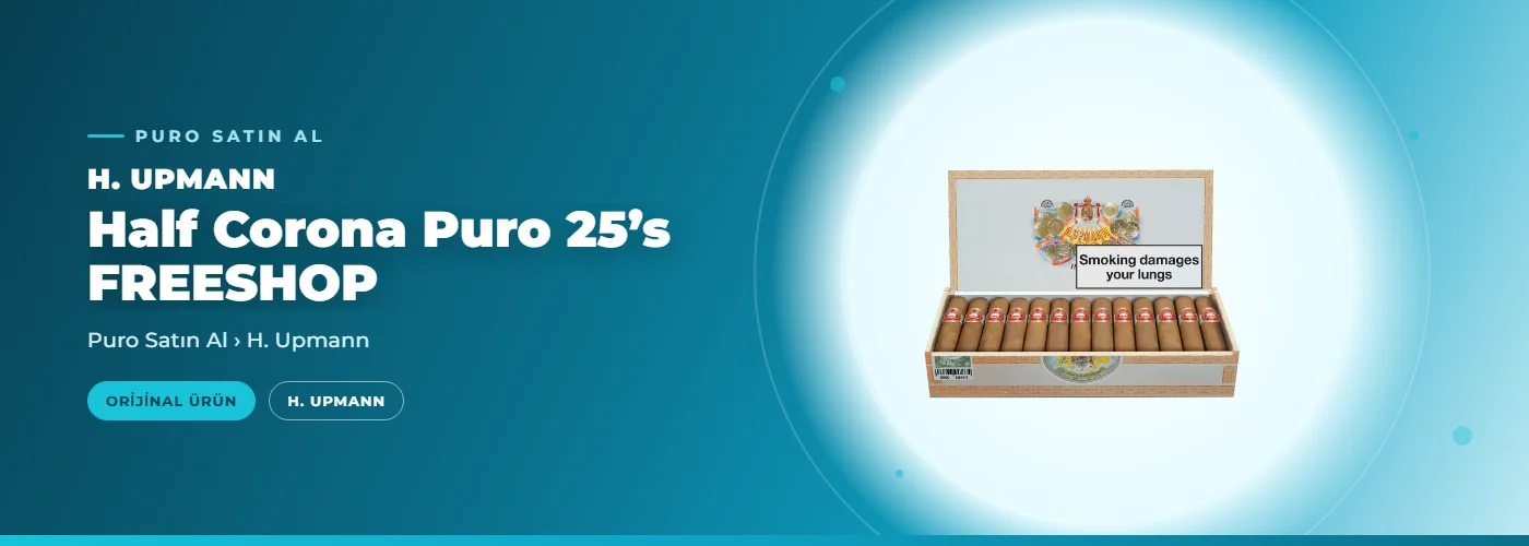 H. Upmann Half Corona Puro 25’s FREESHOP