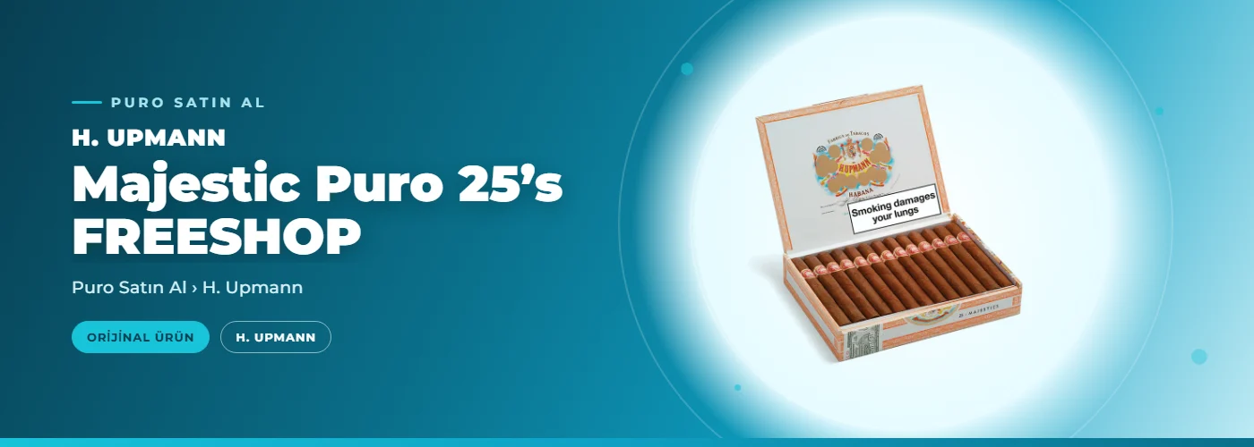 H. Upmann Majestic Puro 25’s FREESHOP