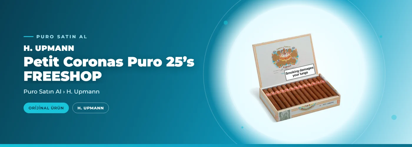 H. Upmann Petit Coronas Puro 25’s FREESHOP