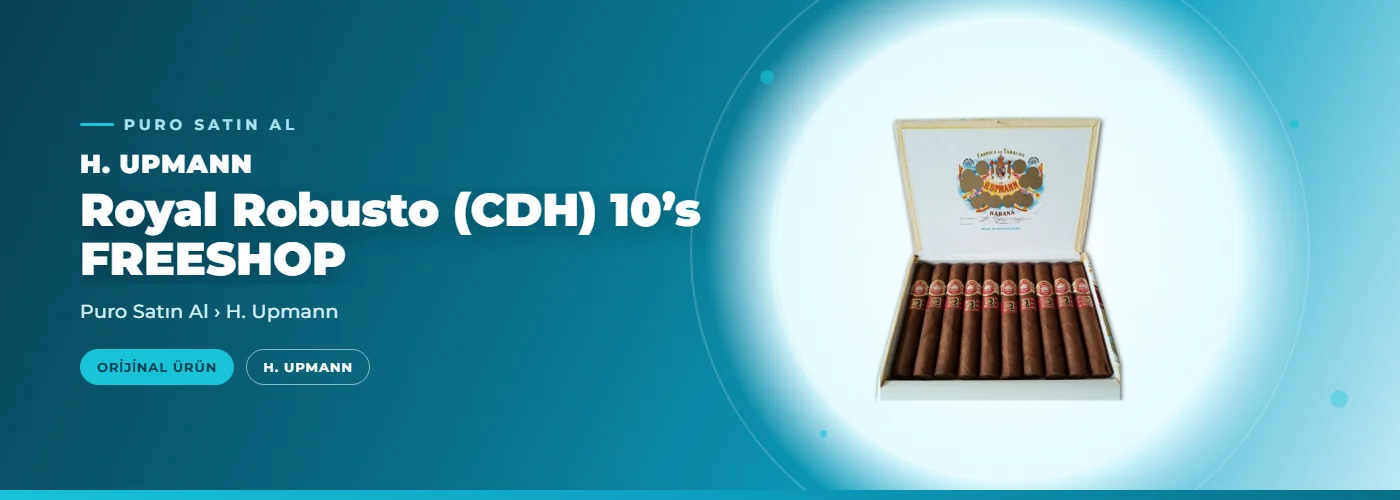 H. Upmann Royal Robusto (CDH) 10’s FREESHOP