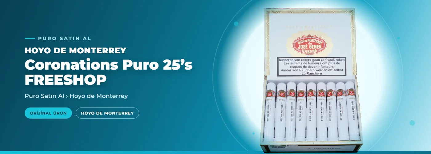 Hoyo de Monterrey Coronations Puro 25’s FREESHOP