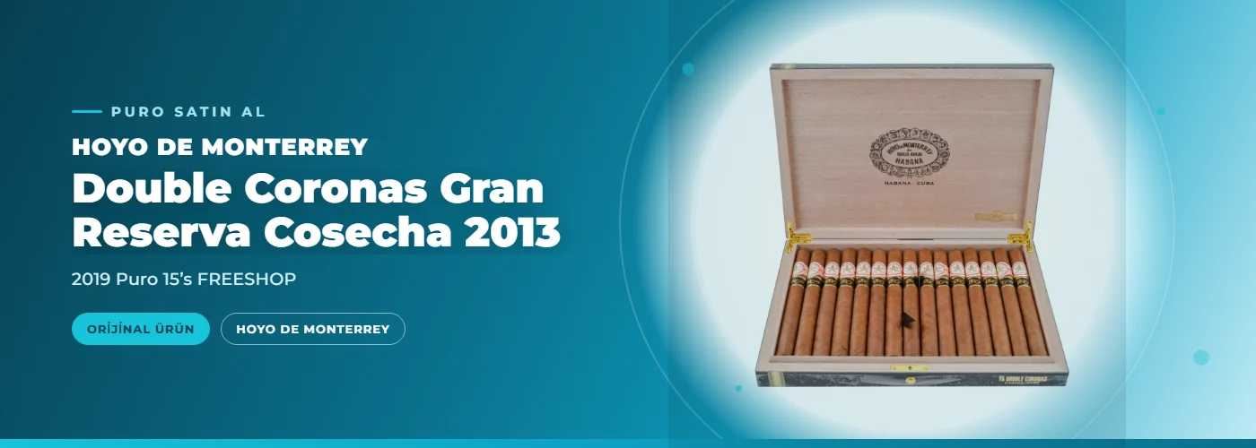 Hoyo de Monterrey Double Coronas Gran Reserva Cosecha 2013 – 2019 Puro 15’s FREESHOP