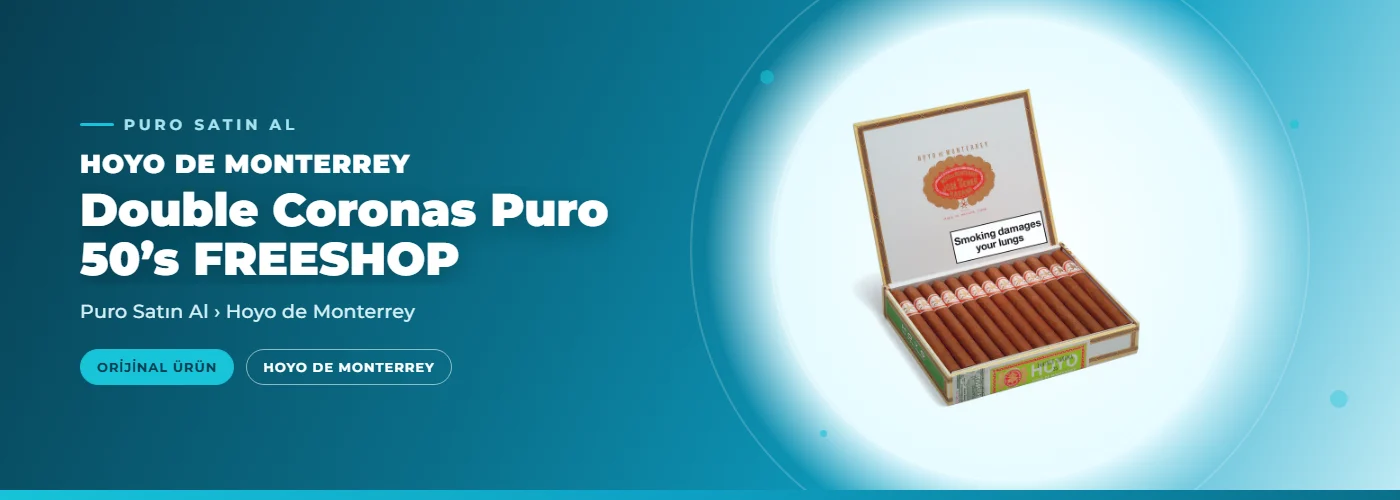 Hoyo de Monterrey Double Coronas Puro 50’s FREESHOP