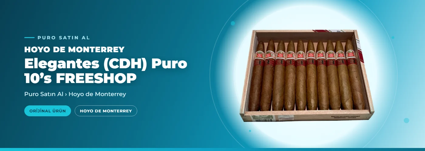 Hoyo de Monterrey Elegantes (CDH) Puro 10’s FREESHOP