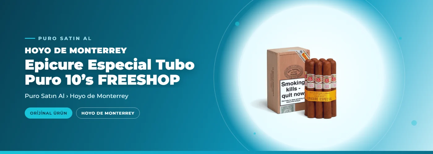 Hoyo de Monterrey Epicure Especial Tubo Puro 10’s FREESHOP