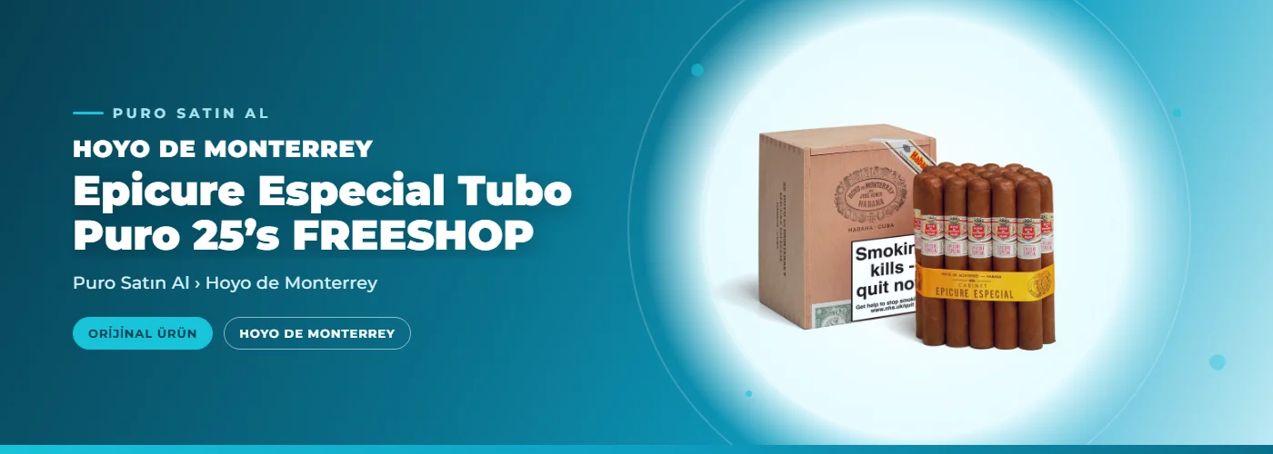 Hoyo de Monterrey Epicure Especial Tubo Puro 25’s FREESHOP
