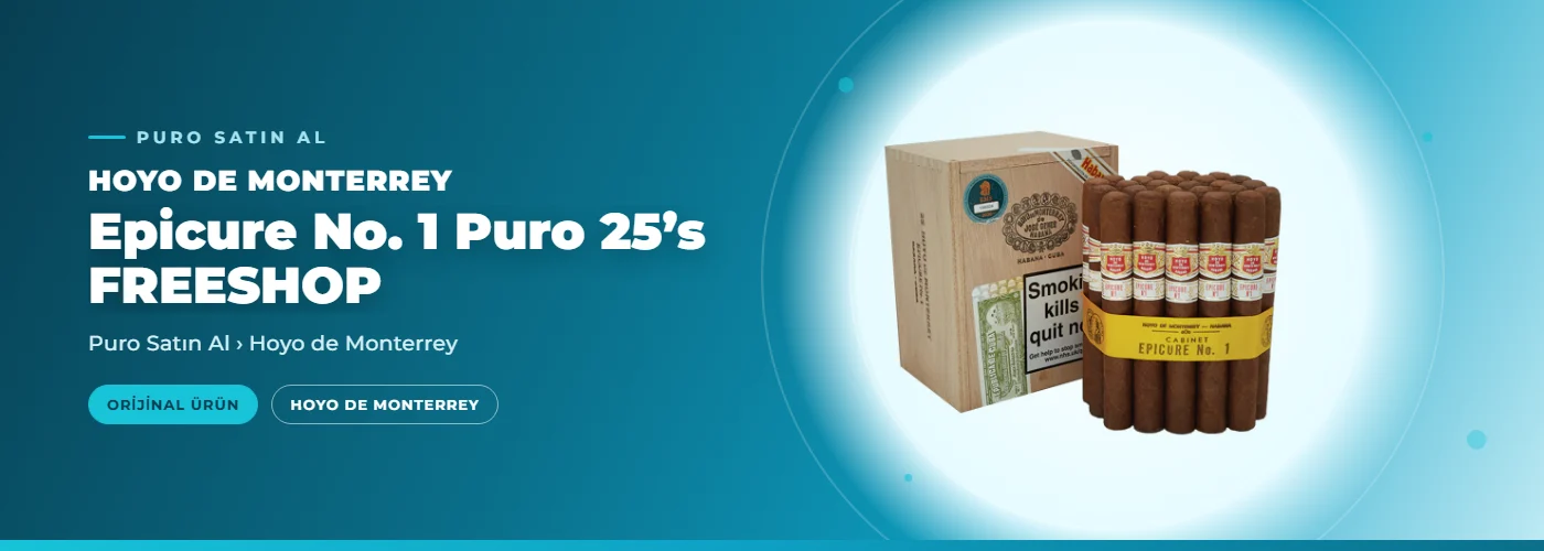 Hoyo de Monterrey Epicure No. 1 Puro 25’s FREESHOP