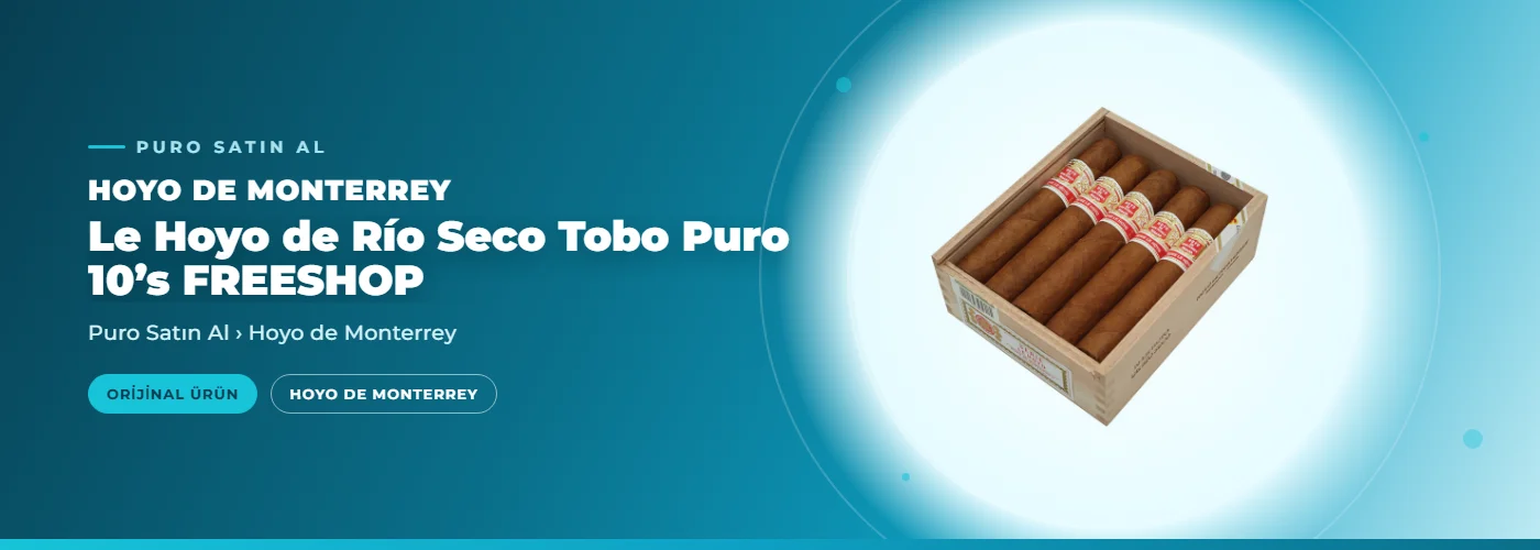 Hoyo de Monterrey Le Hoyo de Río Seco Tobo Puro 10’s FREESHOP
