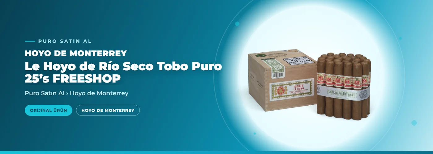 Hoyo de Monterrey Le Hoyo de Río Seco Tobo Puro 25’s FREESHOP