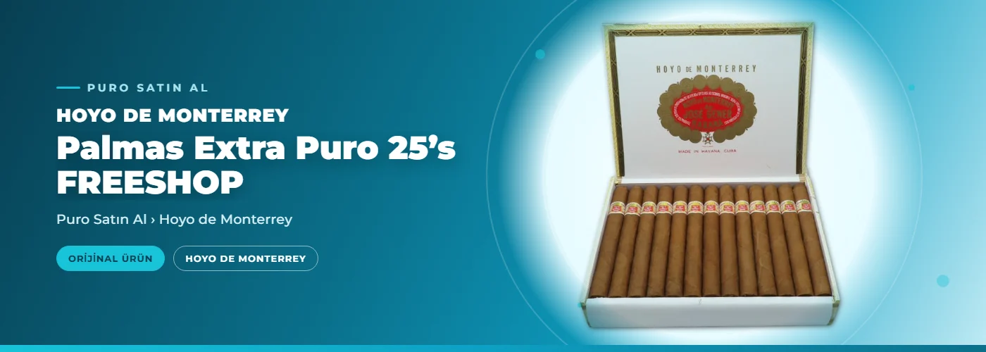 Hoyo de Monterrey Palmas Extra Puro 25’s FREESHOP