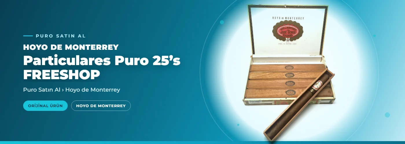 Hoyo de Monterrey Particulares Puro 25’s FREESHOP