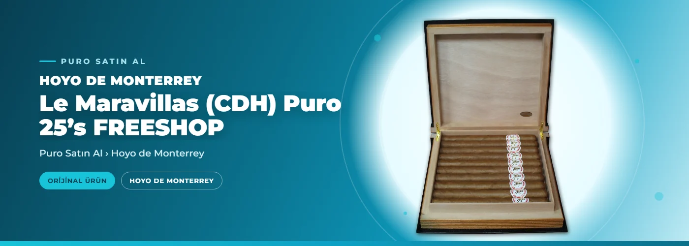 Hoyo de MonterreyLe Maravillas (CDH) Puro 25’s FREESHOP