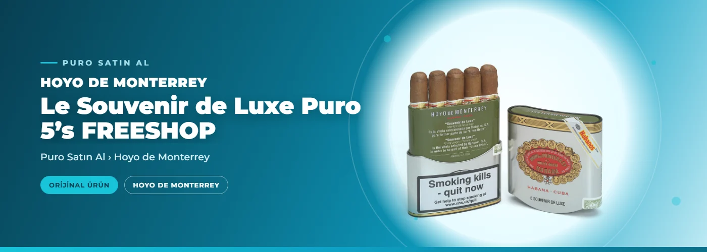 Hoyo de MonterreyLe Souvenir de Luxe Puro 5’s FREESHOP