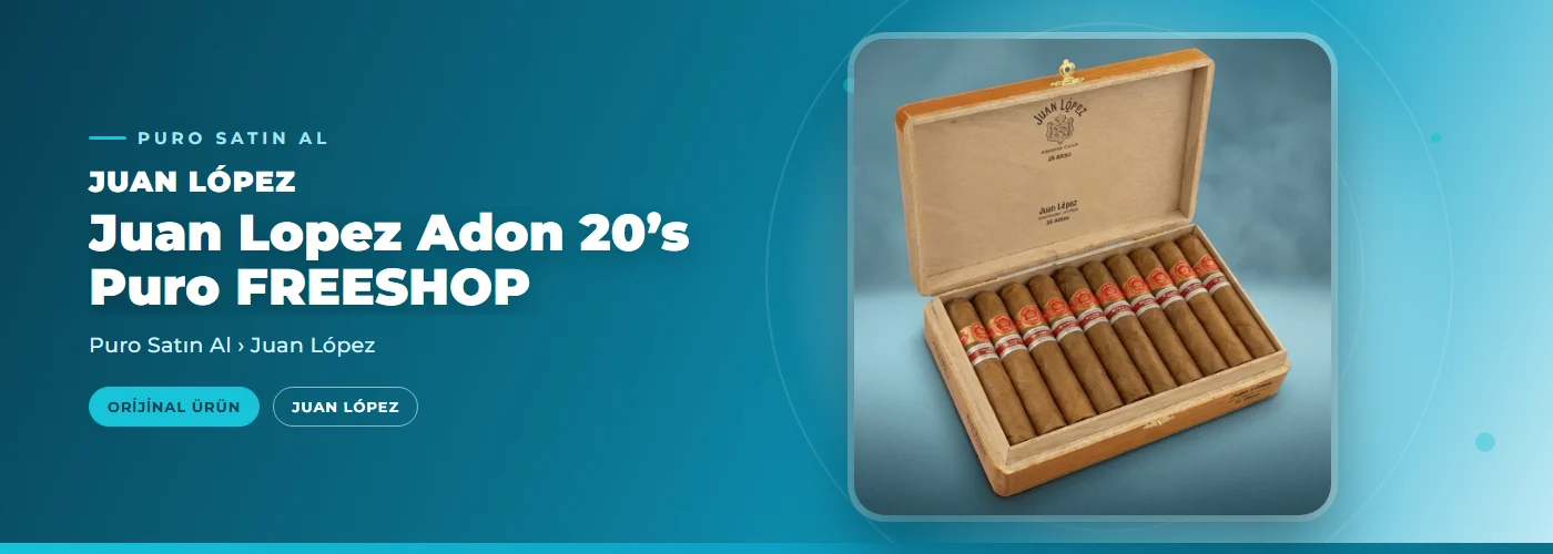 Juan Lopez Adon 20’s Puro FREESHOP