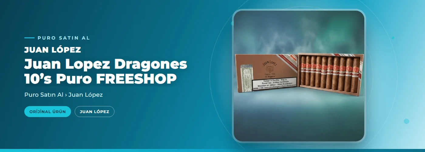 Juan Lopez Dragones 10’s Puro FREESHOP