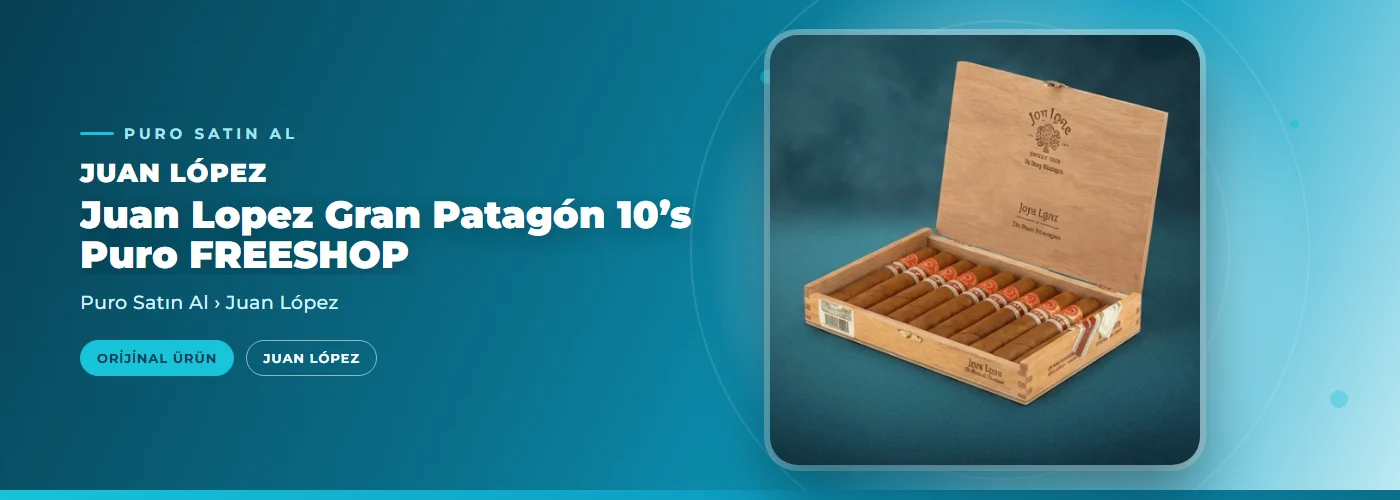 Juan Lopez Gran Patagón 10’s Puro FREESHOP