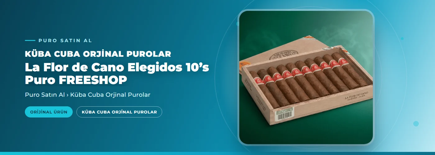 La Flor de Cano Elegidos 10’s Puro FREESHOP