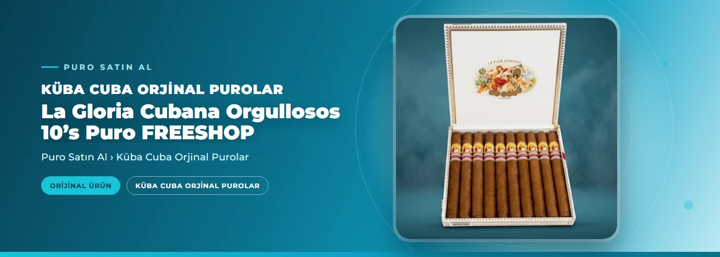 La Gloria Cubana Orgullosos 10’s Puro FREESHOP