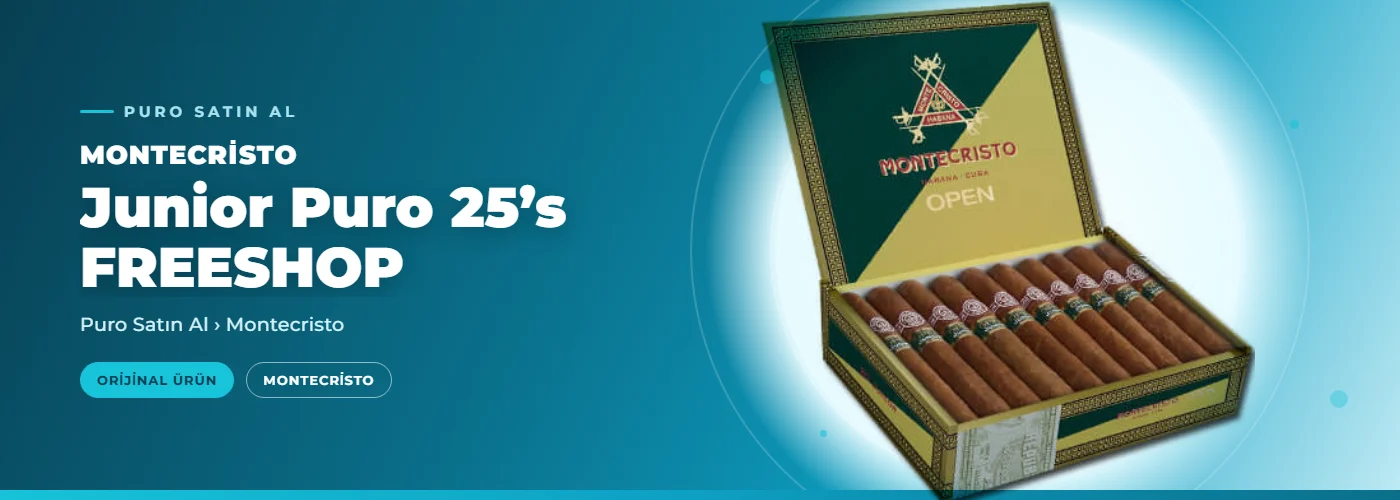 Montecristo Junior Puro 25’s FREESHOP