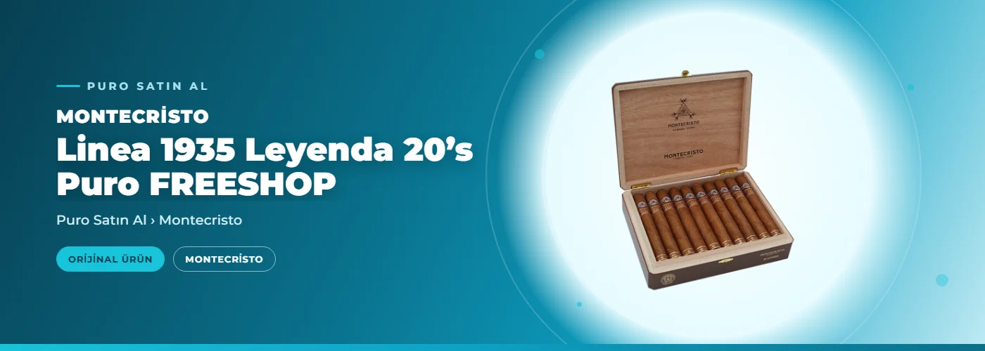 Montecristo Linea 1935 Leyenda 20’s Puro FREESHOP