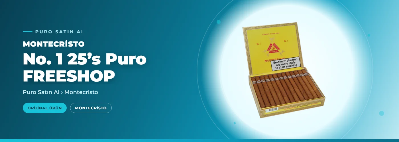 Montecristo No. 1 25’s Puro FREESHOP