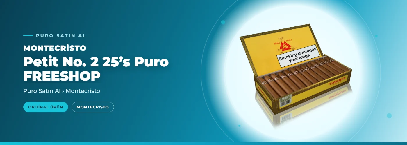 Montecristo Petit No. 2 25’s Puro FREESHOP
