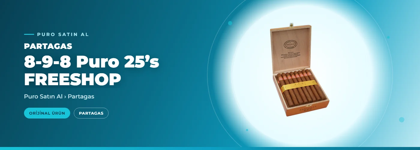 Partagas 8-9-8 Puro 25’s FREESHOP