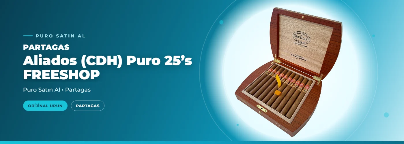Partagas Aliados (CDH) Puro 25’s FREESHOP