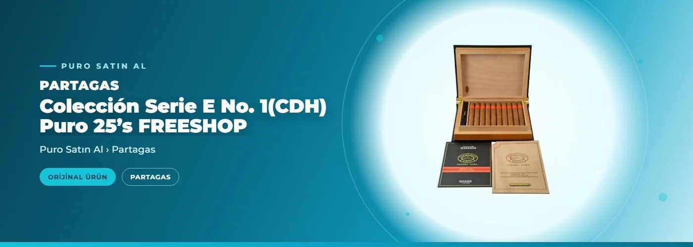 Partagas Colección Serie E No. 1(CDH) Puro 25’s FREESHOP