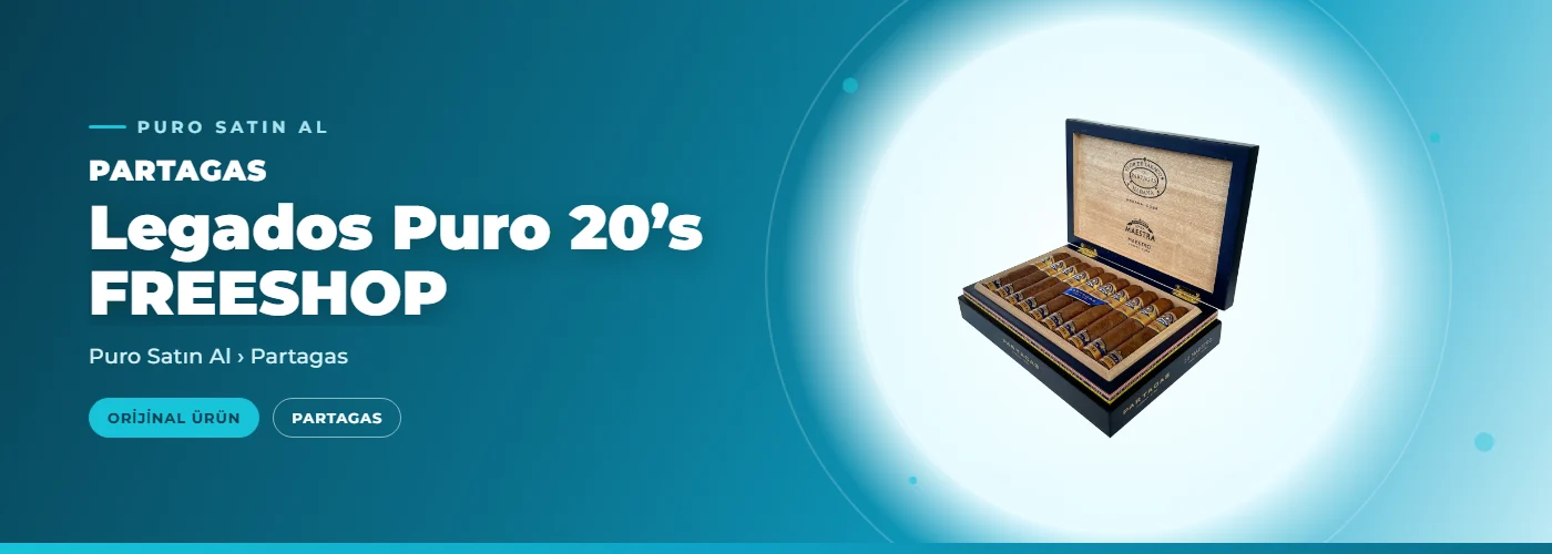 Partagas Legados Puro 20’s FREESHOP