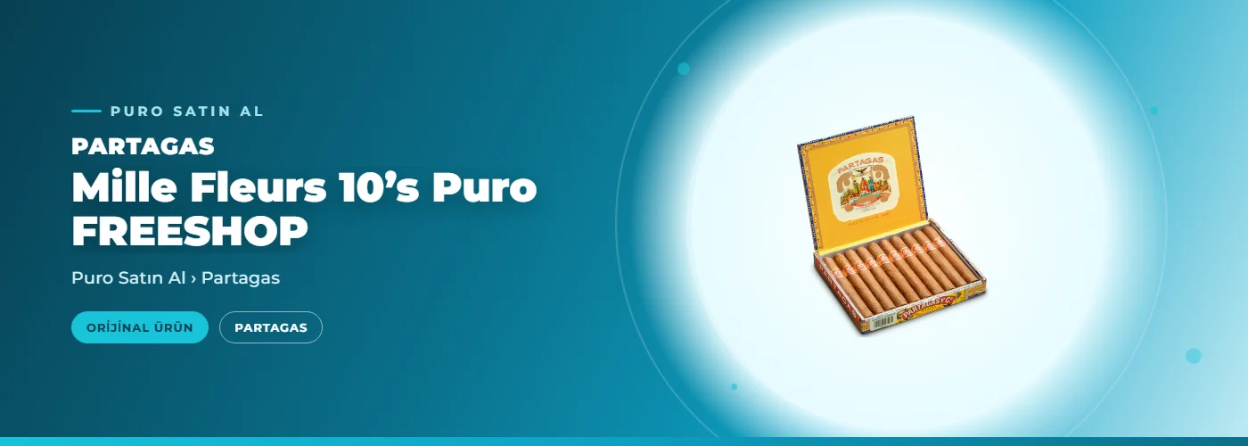 Partagas Mille Fleurs 10’s Puro FREESHOP