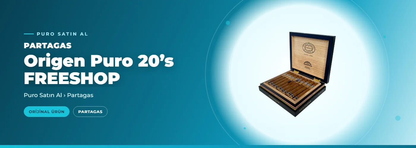Partagas Origen Puro 20’s FREESHOP